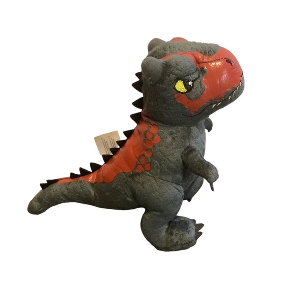 Jurassic World Dominion Carnotaurus Dinosaur Plush Toy 7” Stuffed Animal - Picture 3 of 6